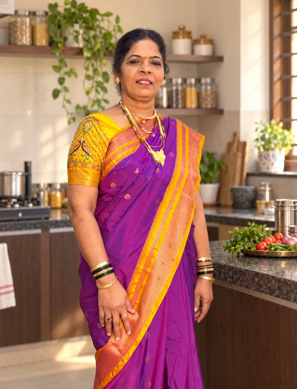 The founder and home cook behind Suvarnfoods